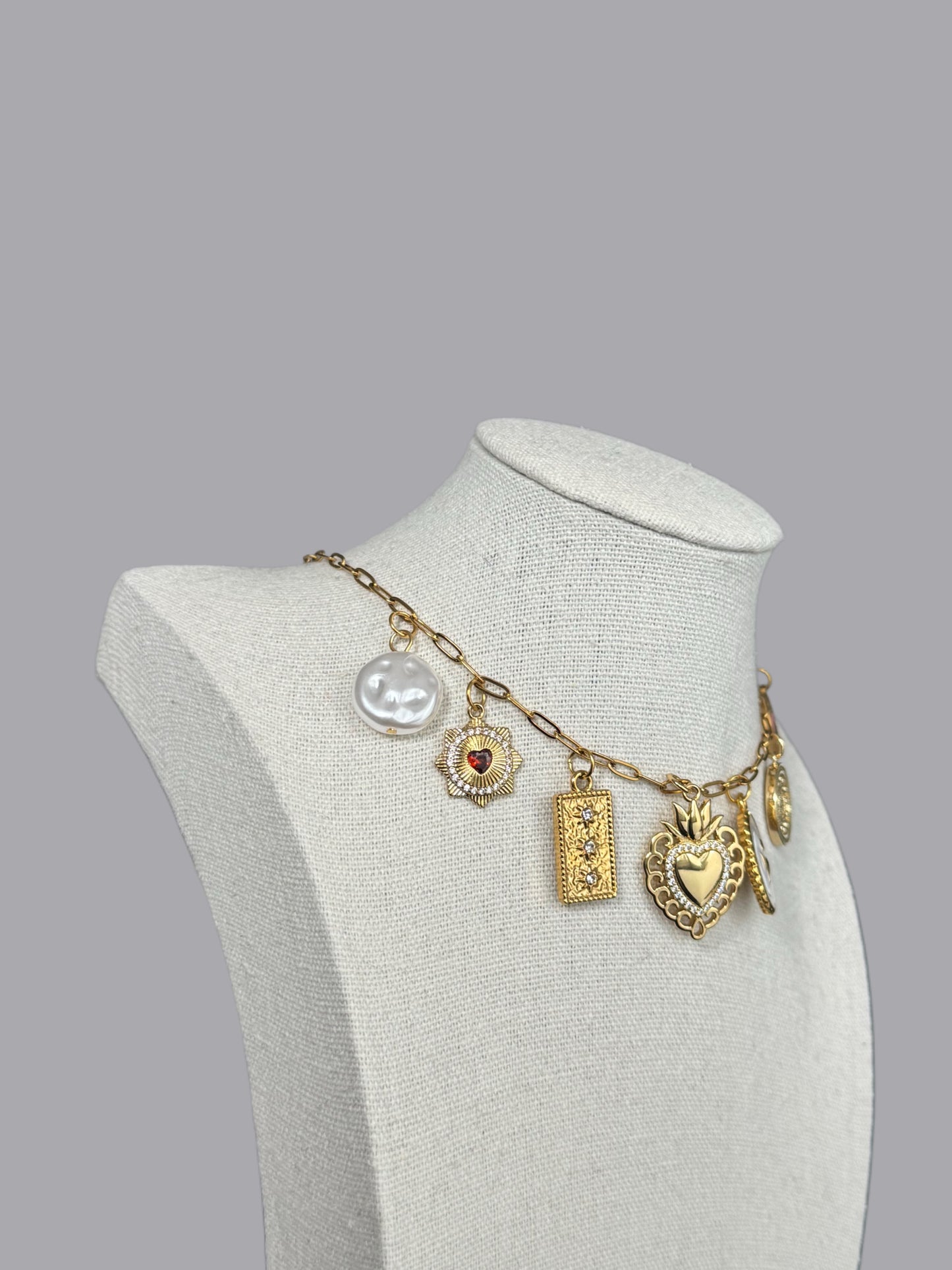Love Poet Charm Necklace