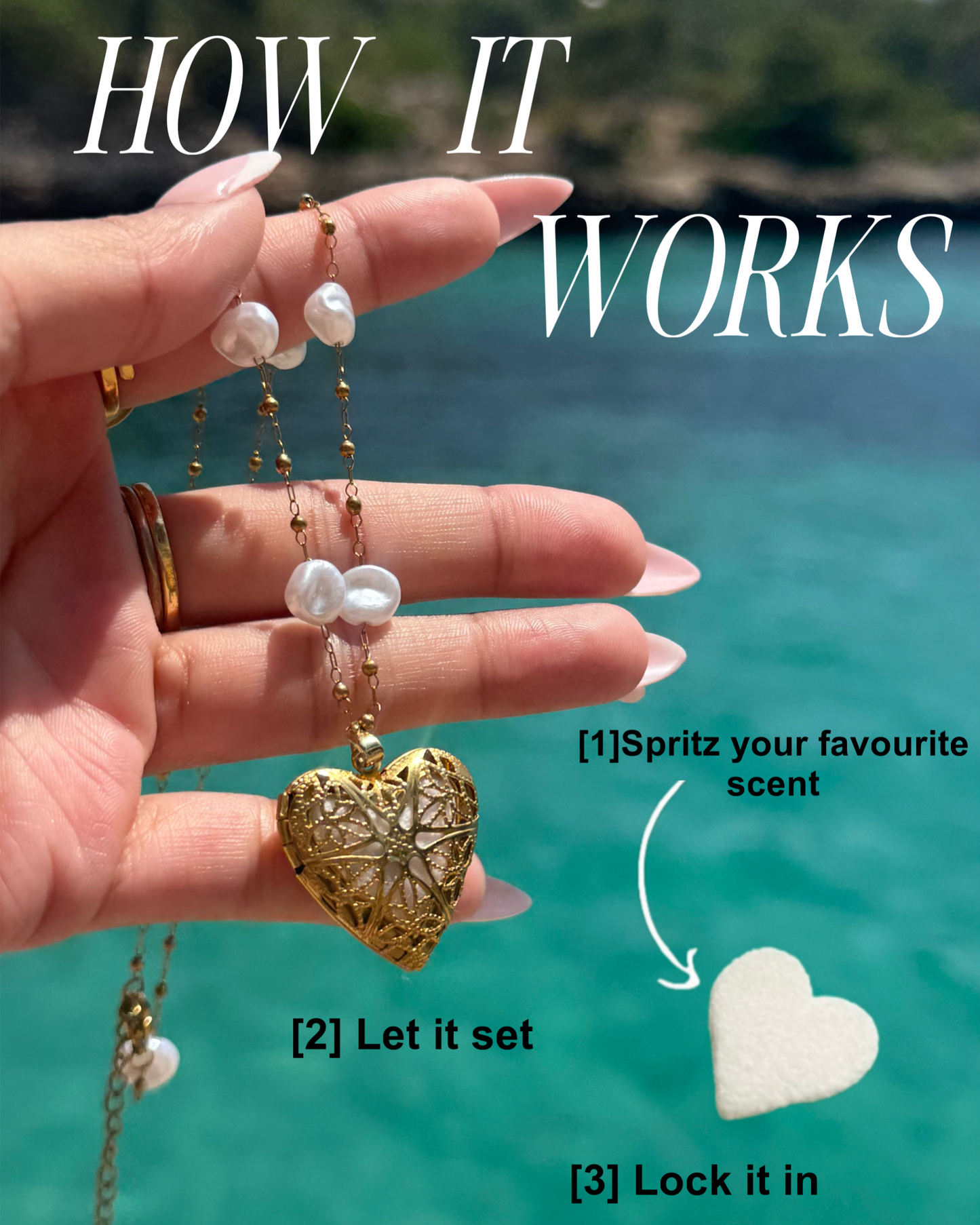 Lovestruck Perfume Necklace