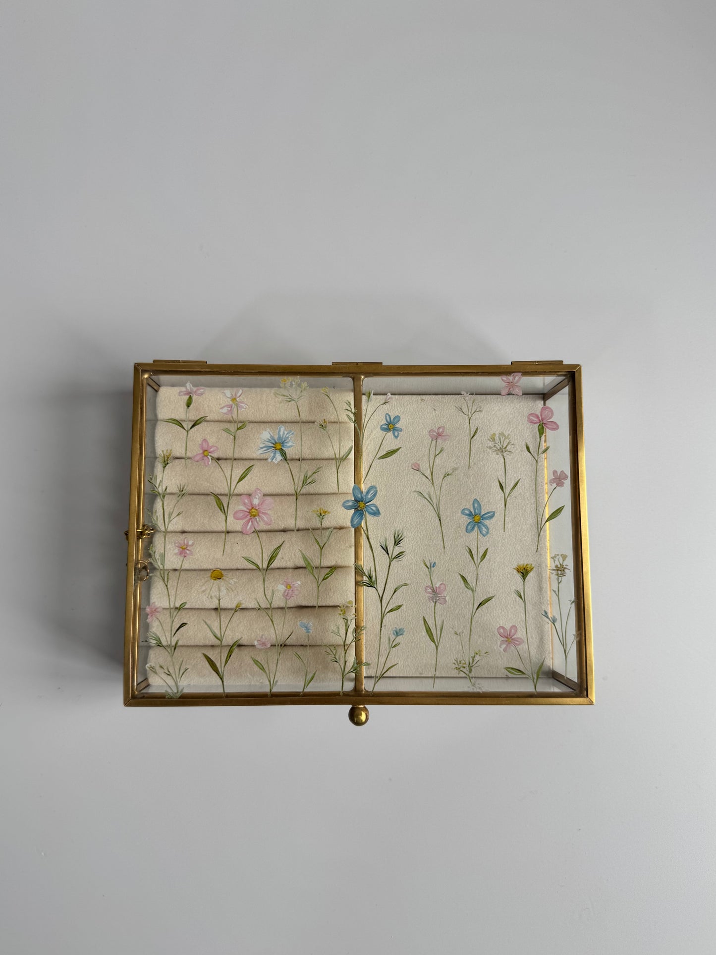 Heirloom Floral Jewellery Box