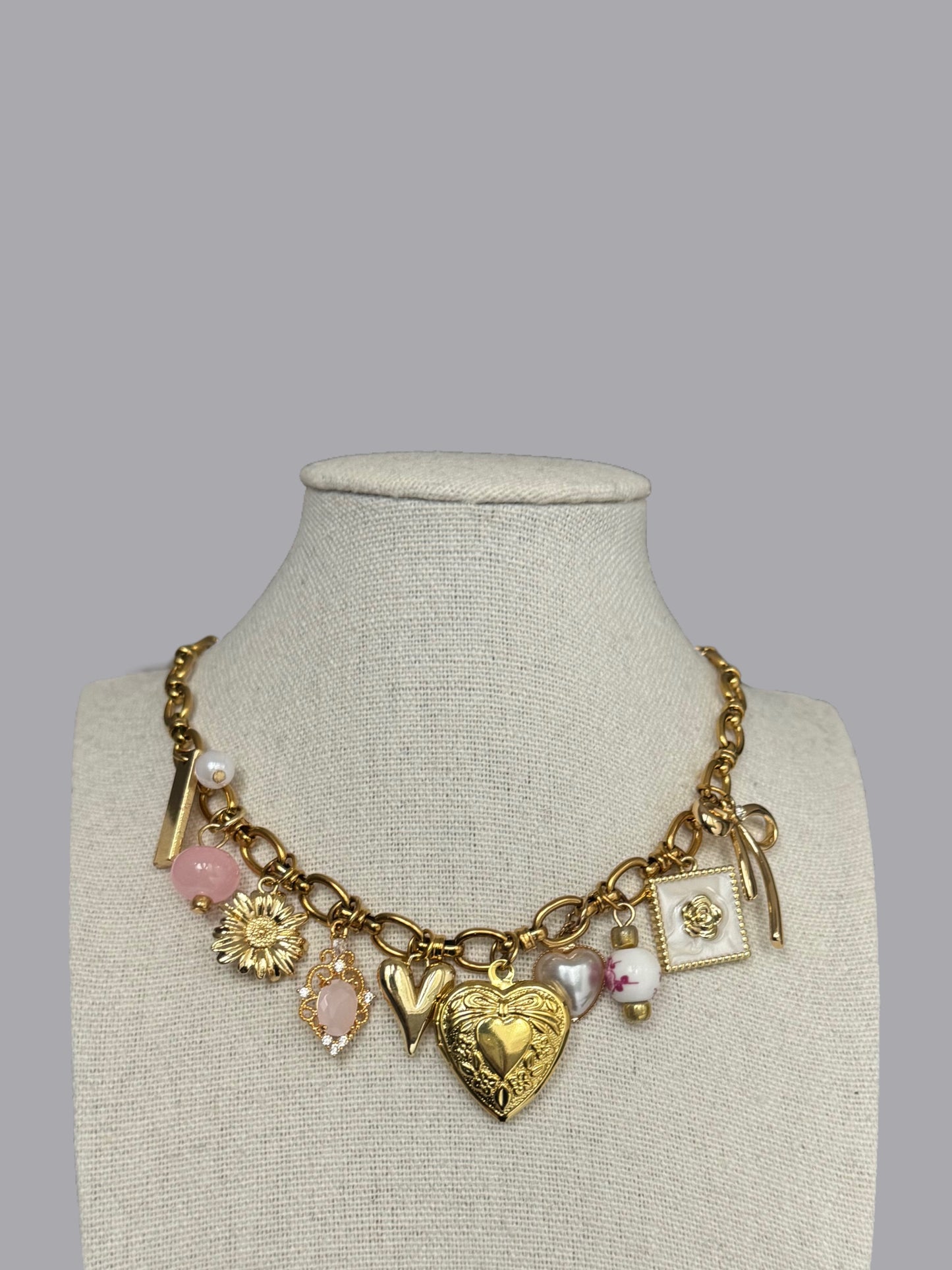 Flora Charm Necklace