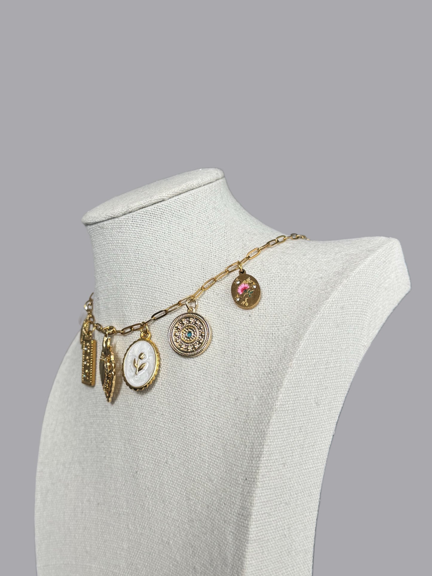 Love Poet Charm Necklace