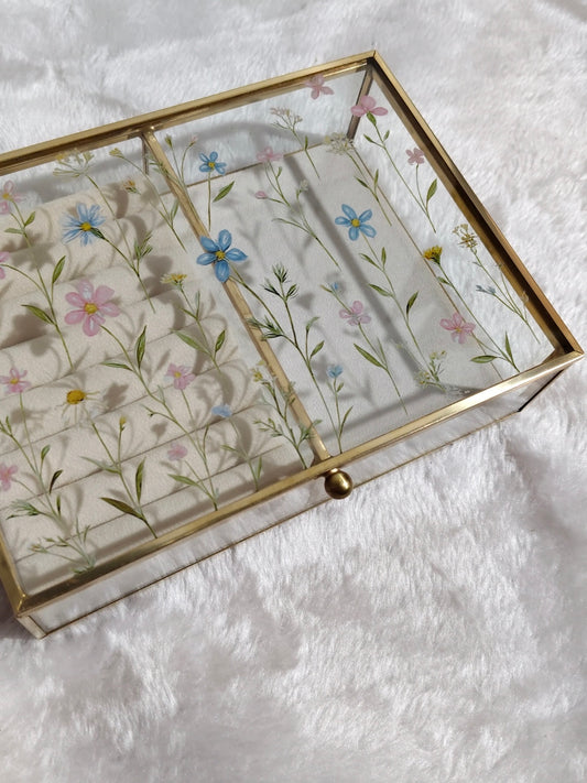 Heirloom Floral Jewellery Box