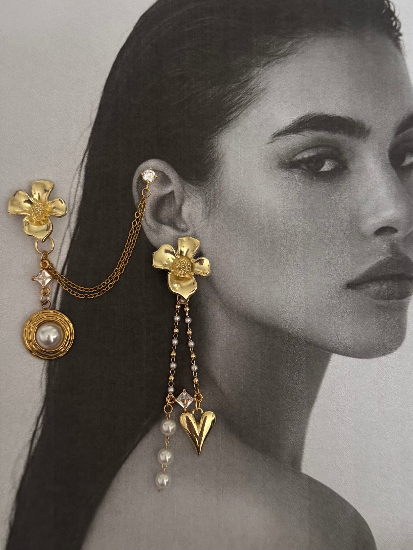 Talia Drape Earrings