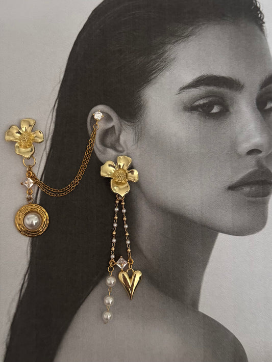 Talia Drape Earrings