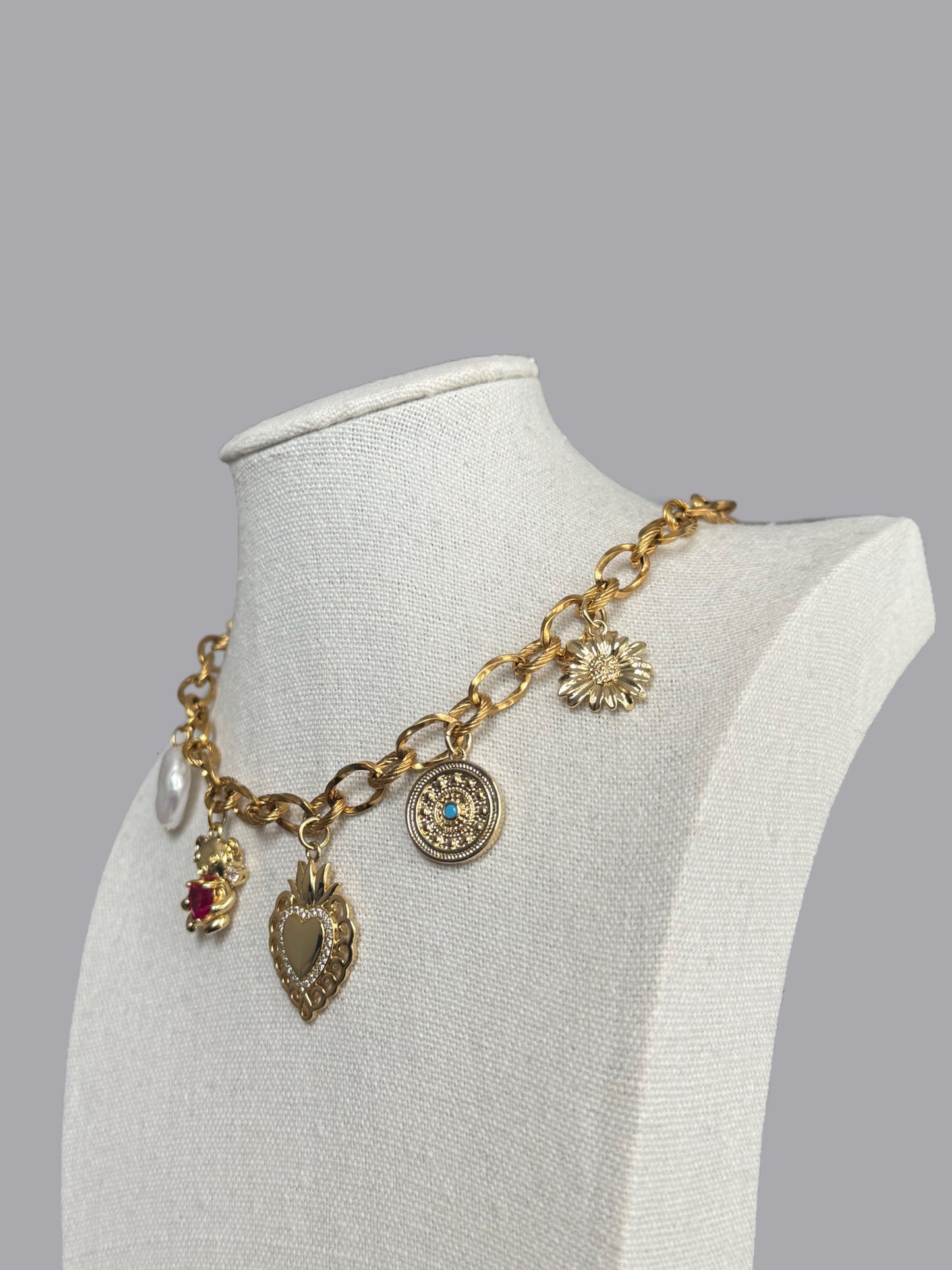 Sunset Charm Necklace