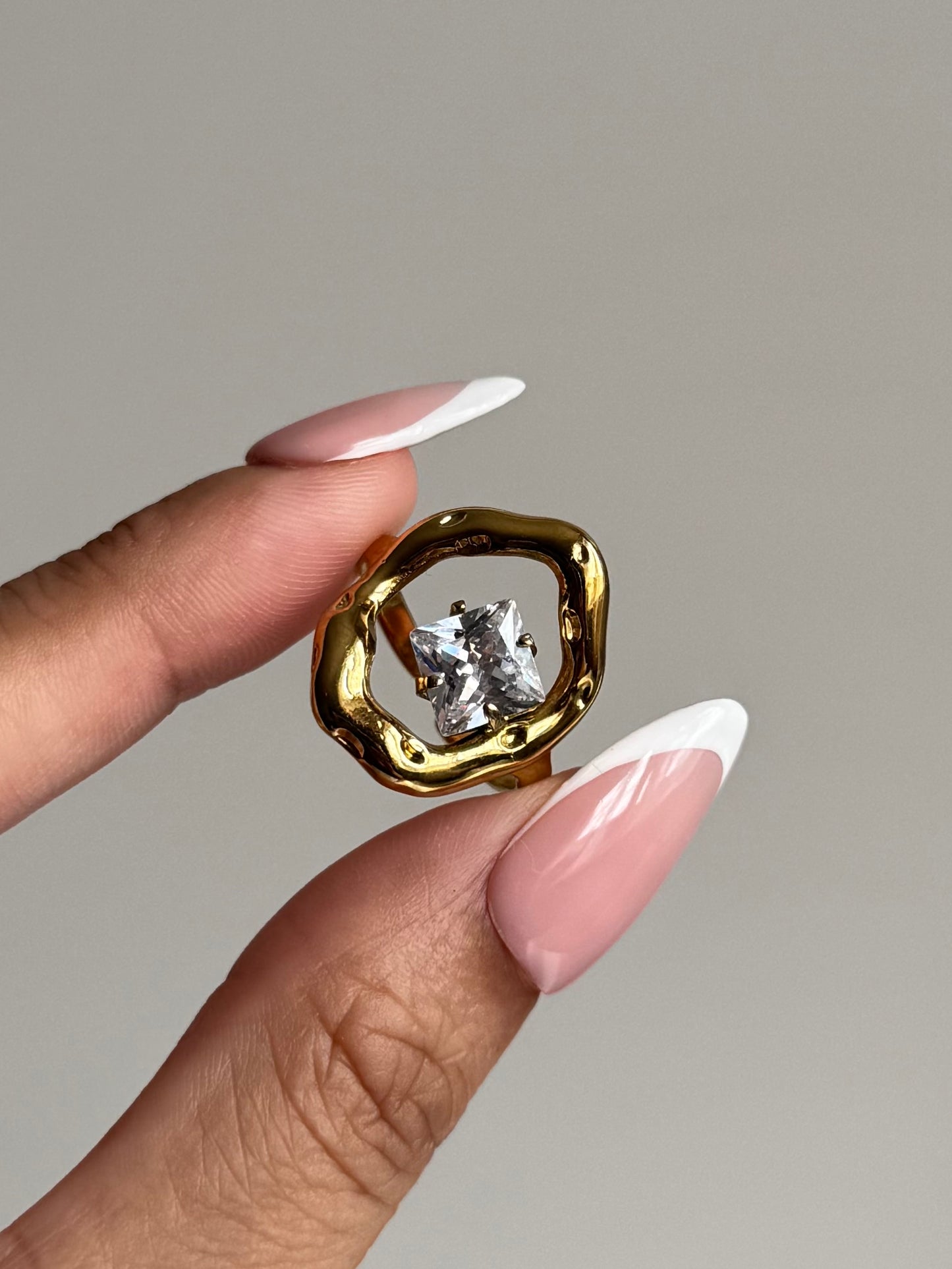 Crystal Vault Ring