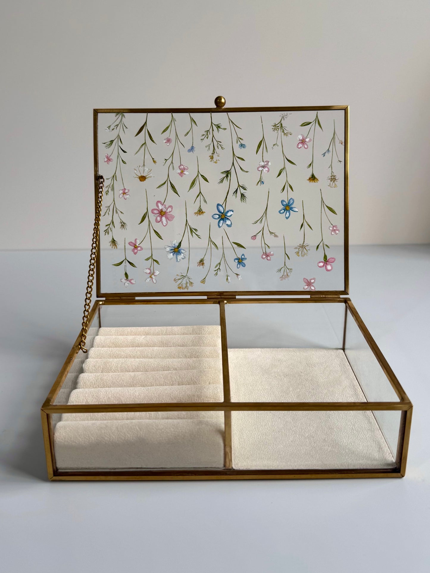 Heirloom Floral Jewellery Box