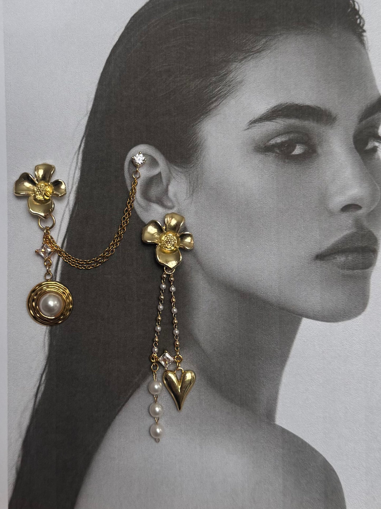 Talia Drape Earrings
