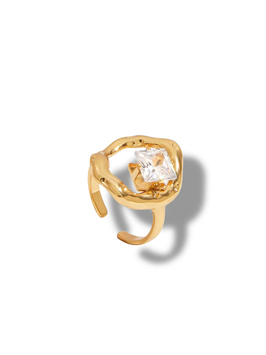 Crystal Vault Ring