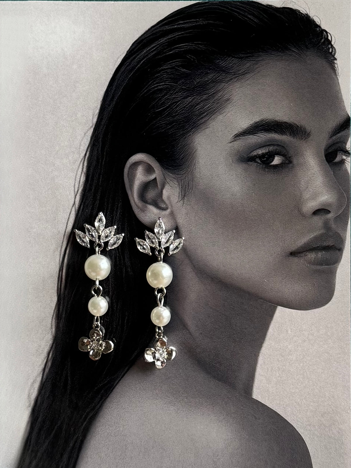 Silver Spell Earrings