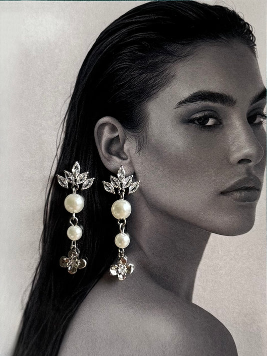 Silver Spell Earrings