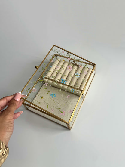 Heirloom Floral Jewellery Box