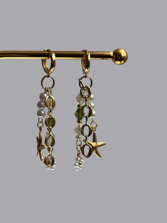 Starfish Charms Earrings