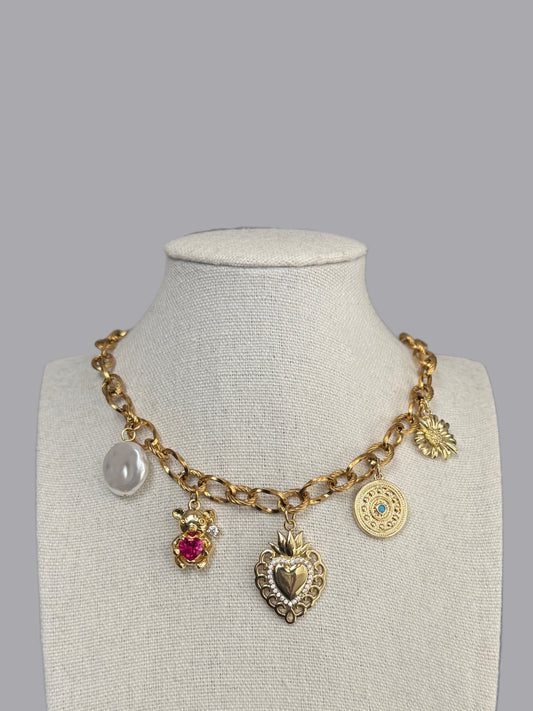 Sunset Charm Necklace