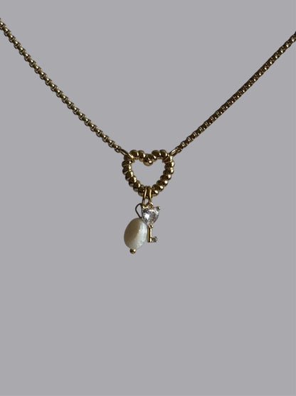 Twisted Love Key Necklace