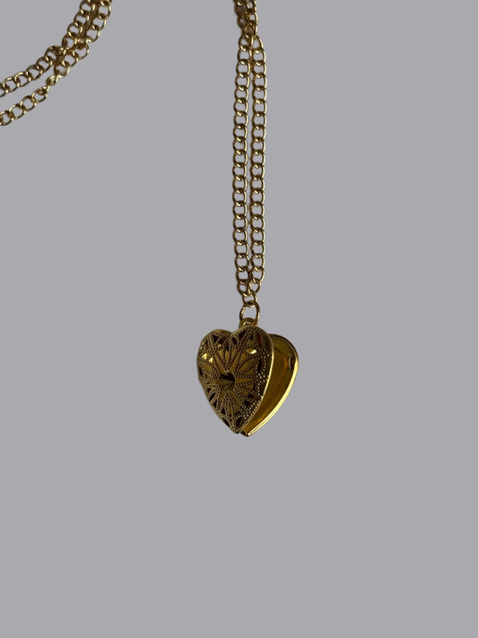Mini Heart Perfume Neckace