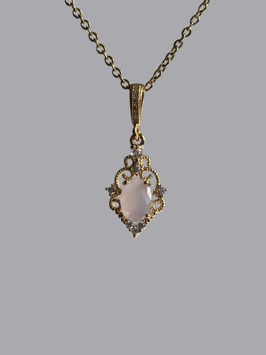 Vintage Rosaline Necklace