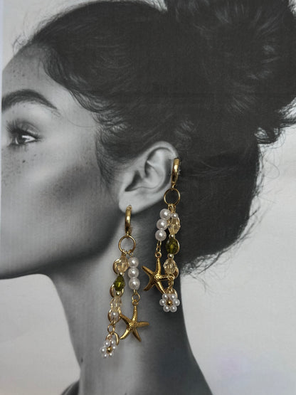 Starfish Charms Earrings