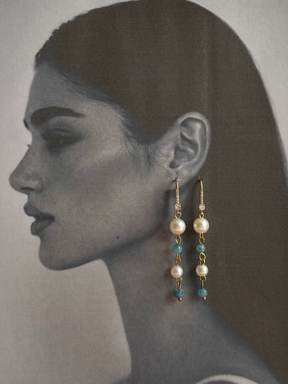 Mist of Blue Earrings