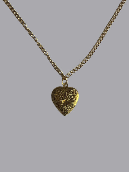 Mini Heart Perfume Neckace