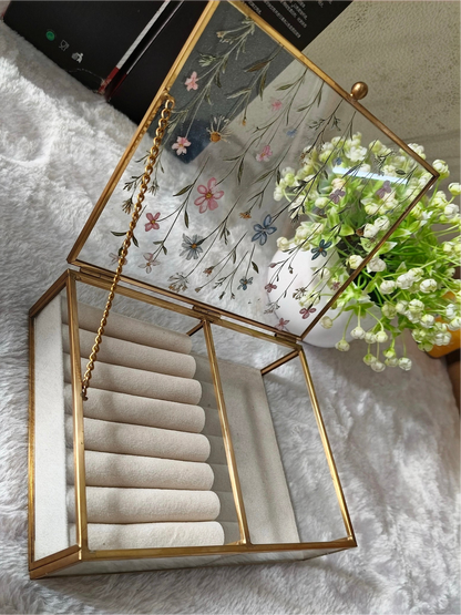 Heirloom Floral Jewellery Box