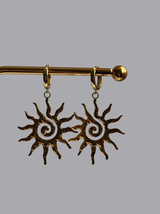 Solar Eclipse Earrings