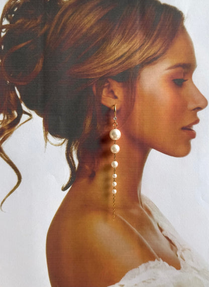 Ocean Veil Earrings