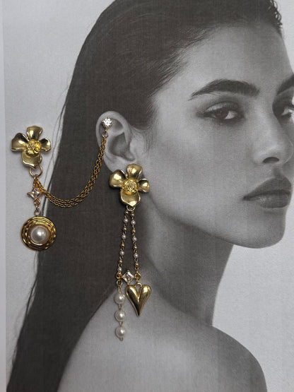 Talia Drape Earrings