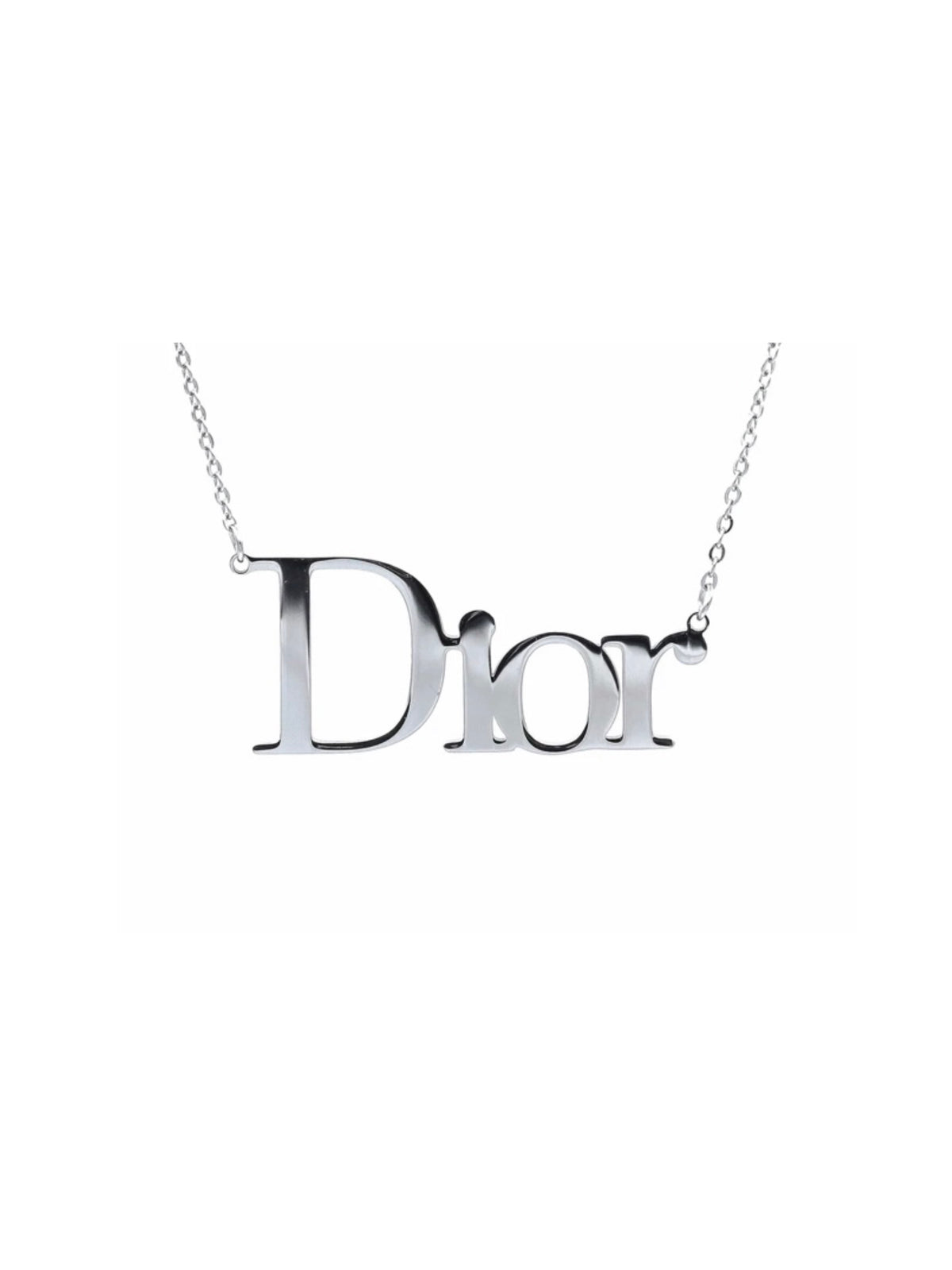 Dior Name Necklace